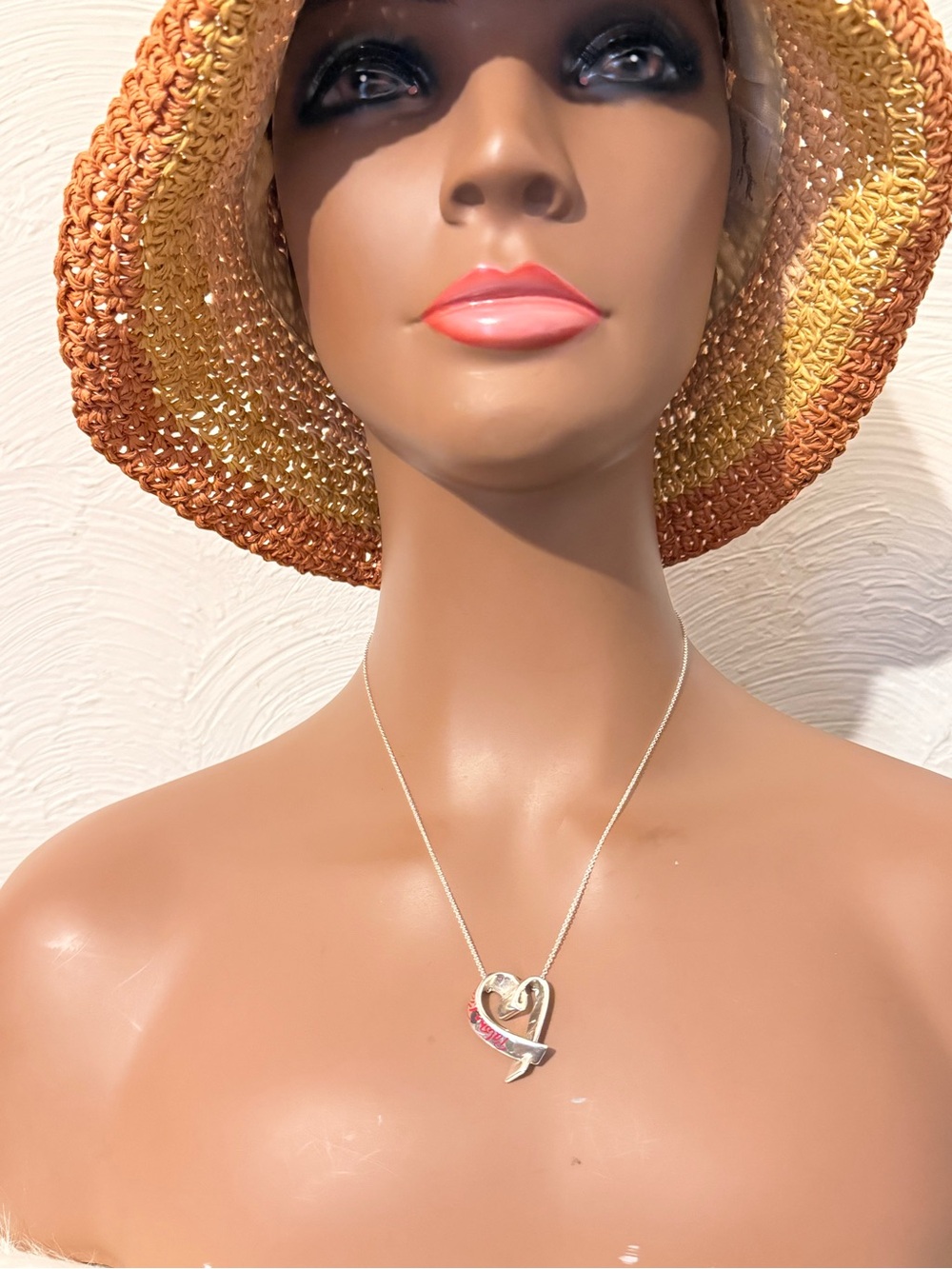 Tiffany & Co. Paloma Picasso Red Script Necklace - Picture 10 of 10